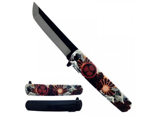 8.5" Tanto Spring Assisted Knife KS61261-2